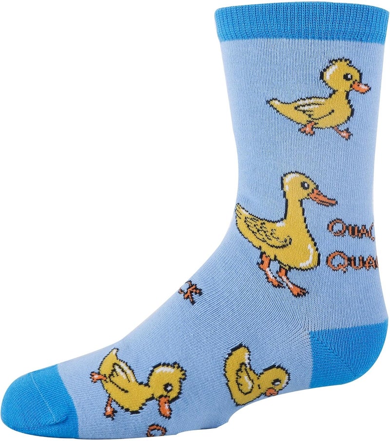 ooohyeah Kid's Novelty Cute Animals Crew Socks, Funny Crazy Silly Cool Casual Dress Socks for Boy and Girl, Size 1-5 - Image 3